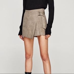 Zara Suede Skort